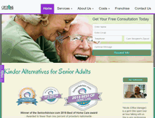 Tablet Screenshot of optionscorp.com